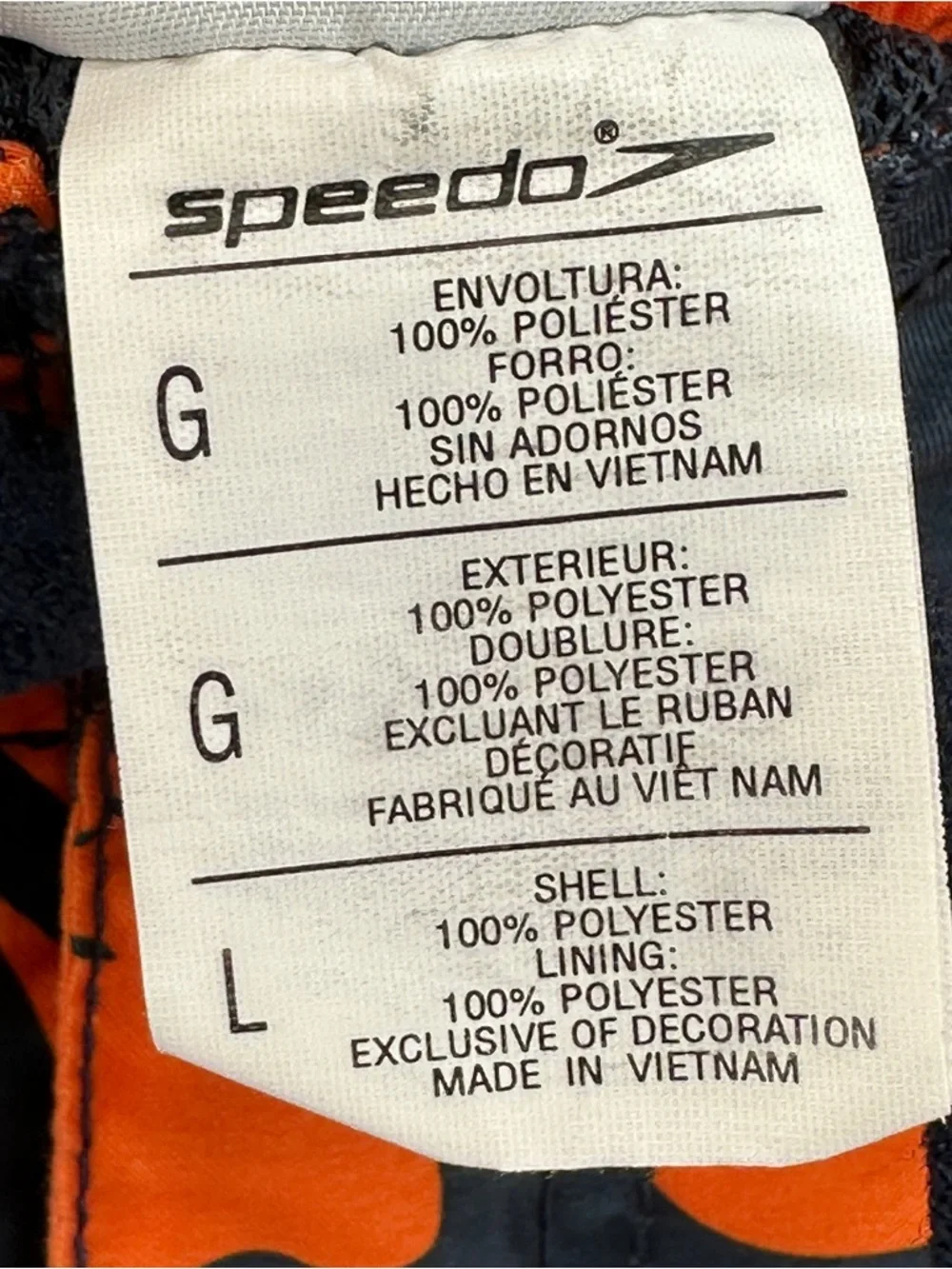 Speedo swim trunks
